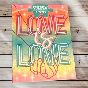 💟1000 Piece Puzzle by Talking Tables Size: 75x50 cm (Includes Poster)🧩